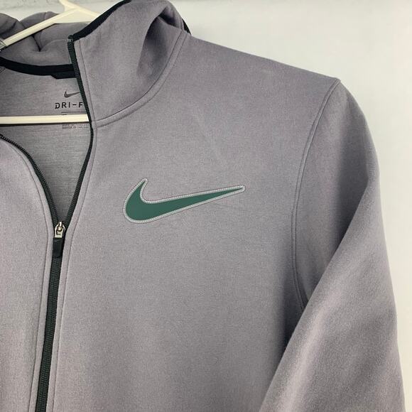 Nike Michigan State Spartans Men's Full Zip Hooded Performance Jacket Size XL - Picture 7 of 15